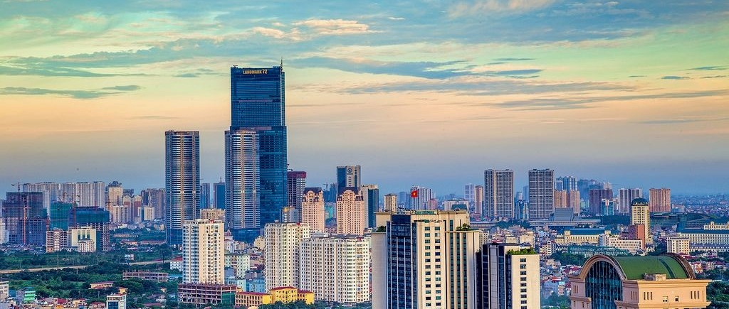 Hanoi has a strategic location in terms of financial potential and international accessibility.