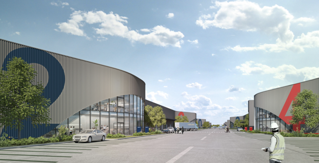 CORE5 - The terraced factory for lease that streamlines workflow.