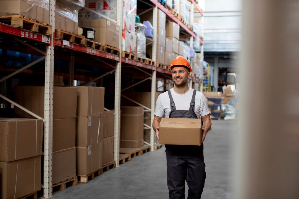 Working in the warehouse for lease in Vietnam
